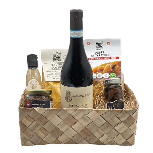 Barbera d'Alba & Truffle Indulgence Gift Basket