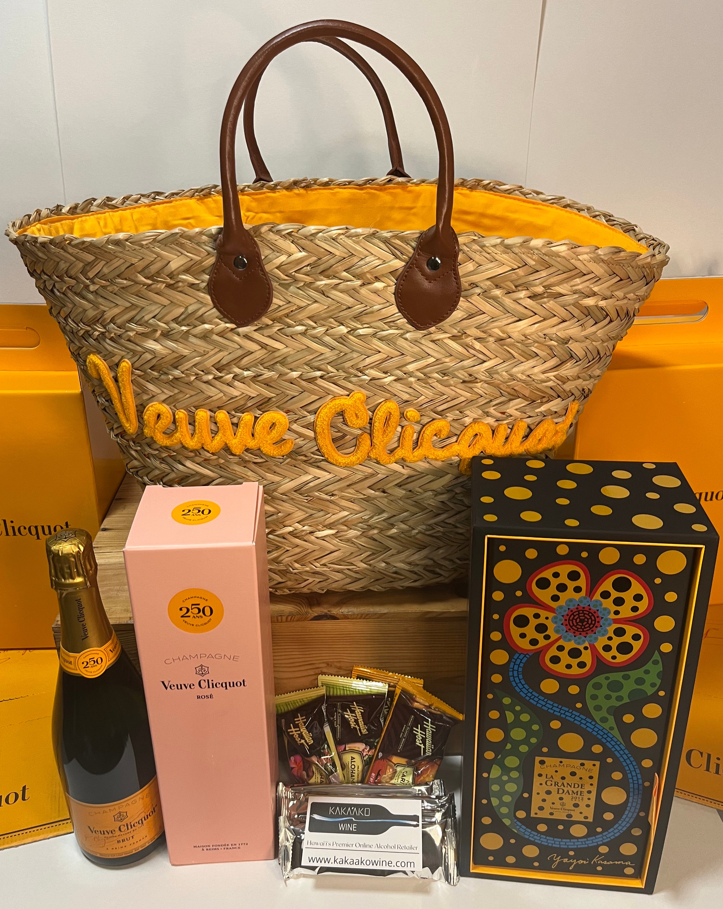 3 Expressions of Veuve Clicquot Champagne with Collector Tote Kakaako
