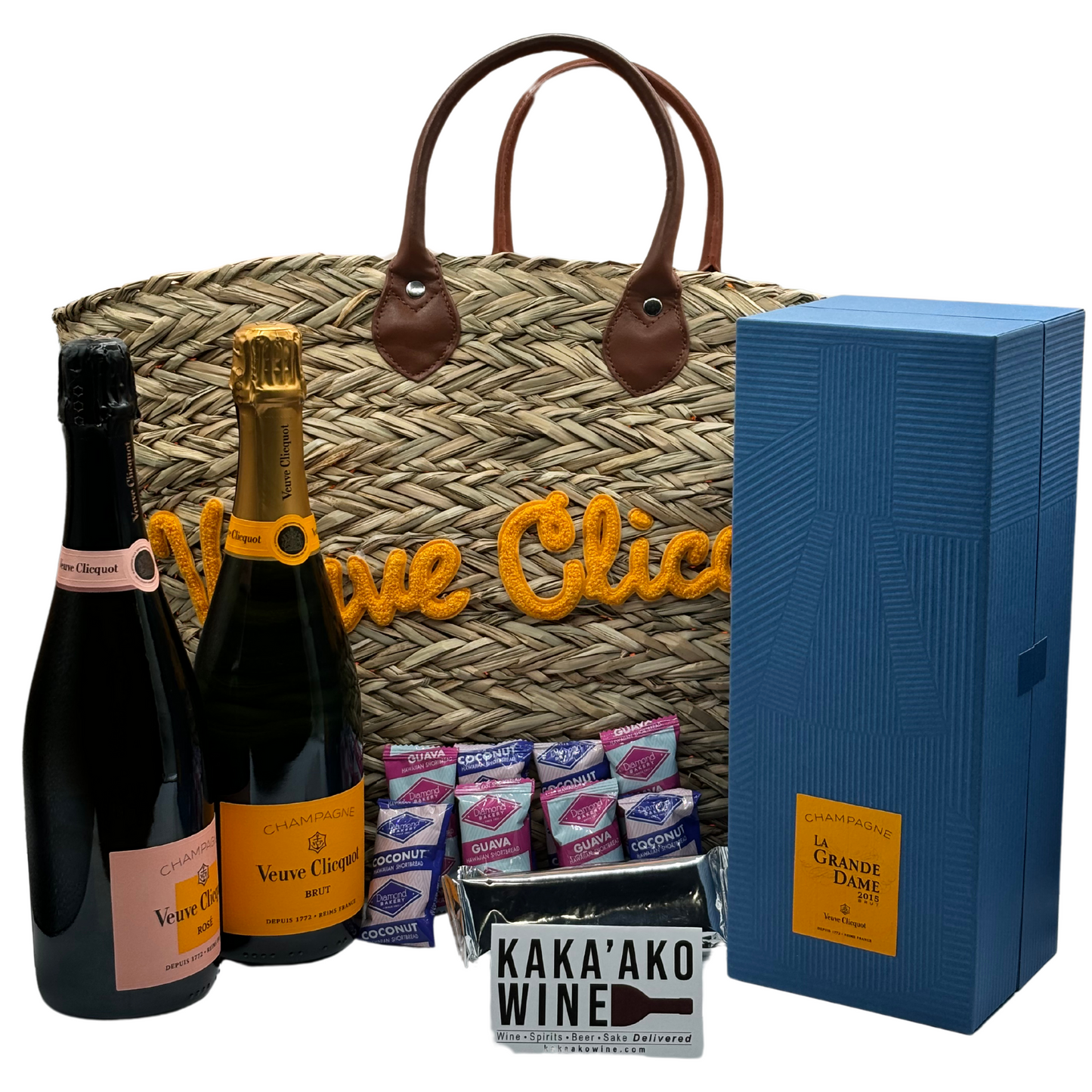 Three Expressions of Veuve Clicquot Champagne with Collector Tote