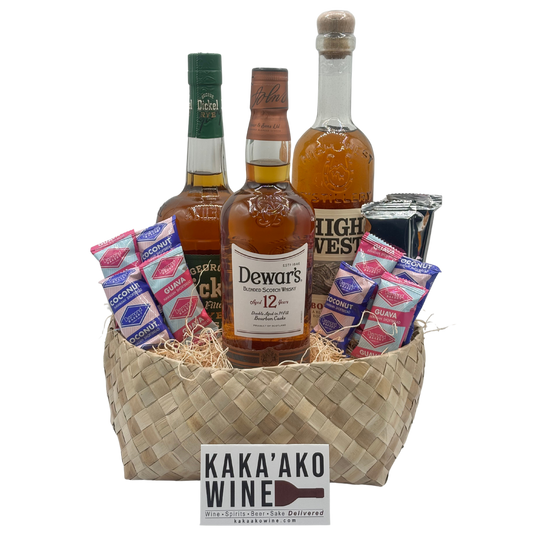 Whiskey Trio Gift Basket (3 bottles)