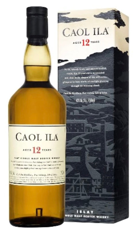 Caol Ila 12 Year Old Single Malt Scotch Whisky (750ml)