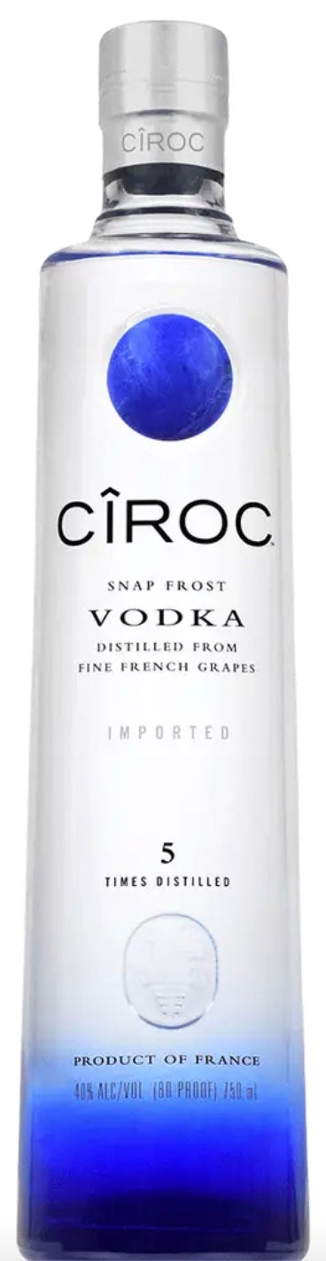 CIROC Snap Frost Vodka (750ml)