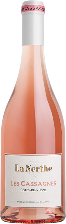 2023 Chateau la Nerthe Les Cassagnes de la Nerthe Cotes du Rhone Rose