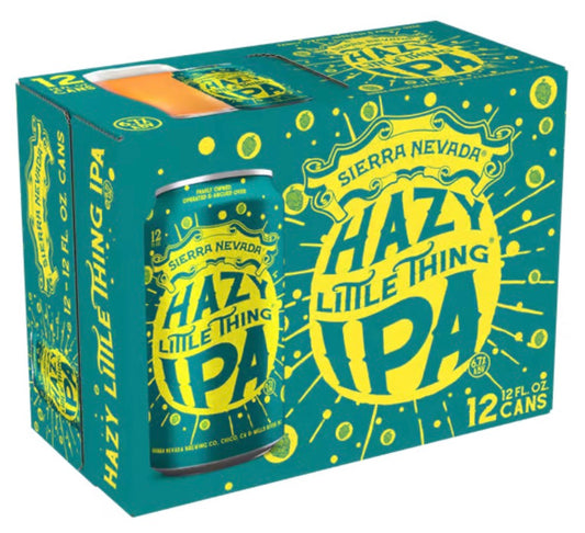Sierra Nevada Brewing Hazy Little Thing IPA 12 Cans (12 oz)