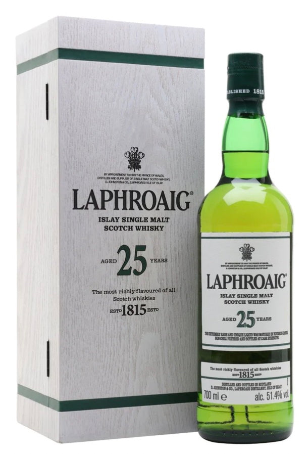 Laphroiag 25 Year Old Cask Strength Whisky - 2019 Edition (750ml)
