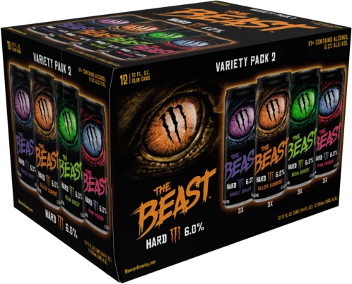 Monster Brewing The Beast Unleashed Variety Pack #2 12 Cans (12 oz)