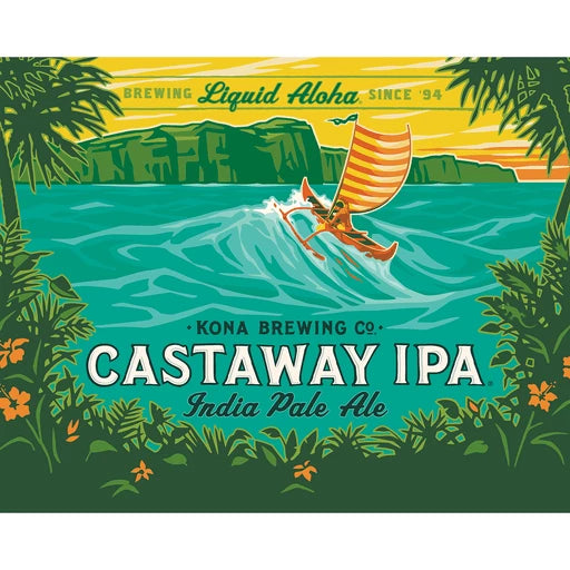 Kona Castaway IPA 6 Cans (12 oz)