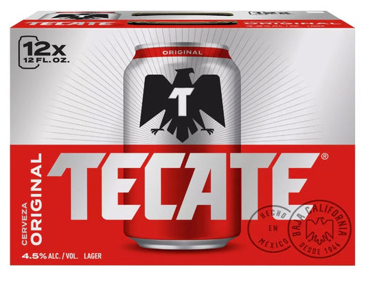 Tecate Original 12 Cans (12 oz)