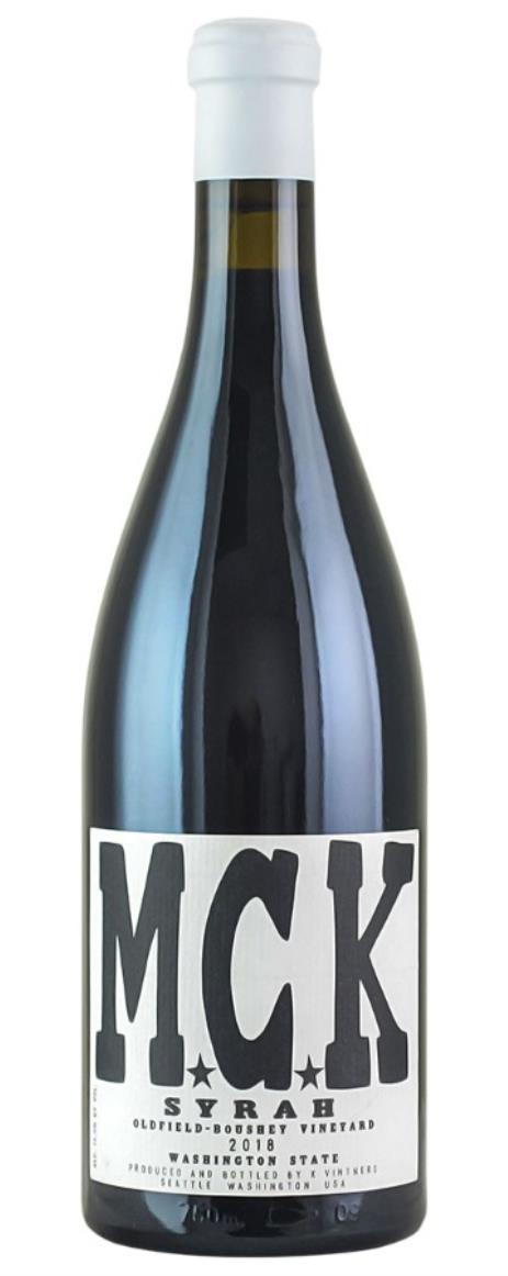 2019 K Vintners MCK Syrah