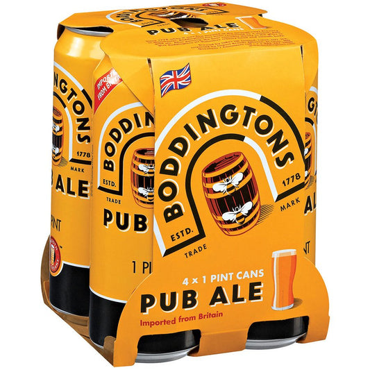 Boddingtons Pub Ale 4 Cans (16 oz)