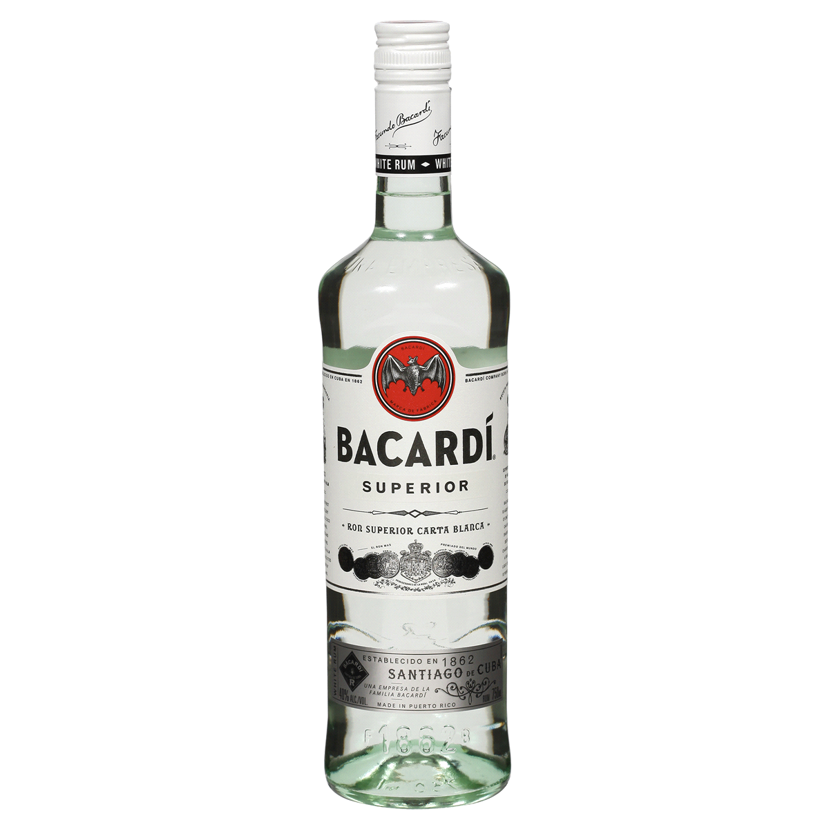 Bacardi Superior Rum (750ml)