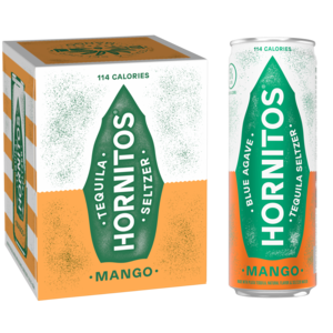Hornitos Tequila Seltzer Mango 4 Cans (12 oz)