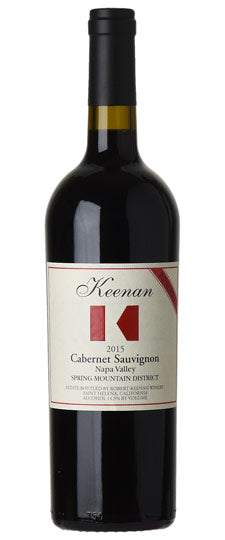 2015 Keenan Winery Cabernet Sauvignon Reserve Spring Mountain