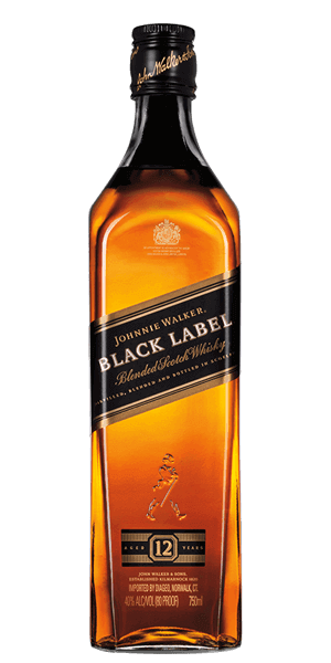 Johnnie Walker Black Label Scotch Whisky (750ml)