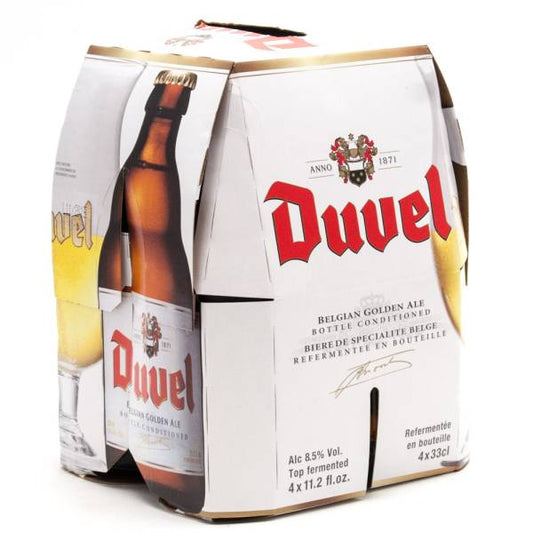 Duvel Belgian Strong Blonde 4 Bottles (11.2oz)