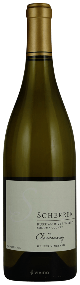 2017 Scherrer Chardonnay Helfer Vineyard