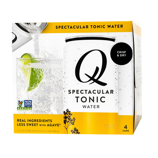Q Mixers Spectacular Tonic - 4 Pack of 7.5 oz Cans