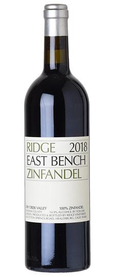2018 Ridge Zinfandel East Bench