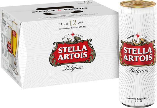 Stella Artois 12 Cans (11.2 oz)