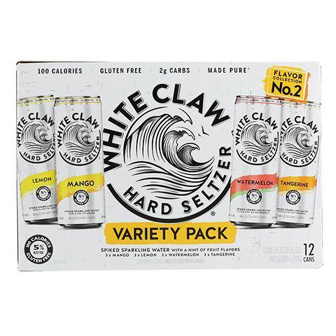 White Claw Hard Seltzer #2 Variety Pack 12 Cans (12 oz)