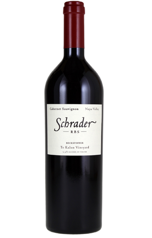 2018 Schrader Cellars RBS Beckstoffer To Kalon Vineyard