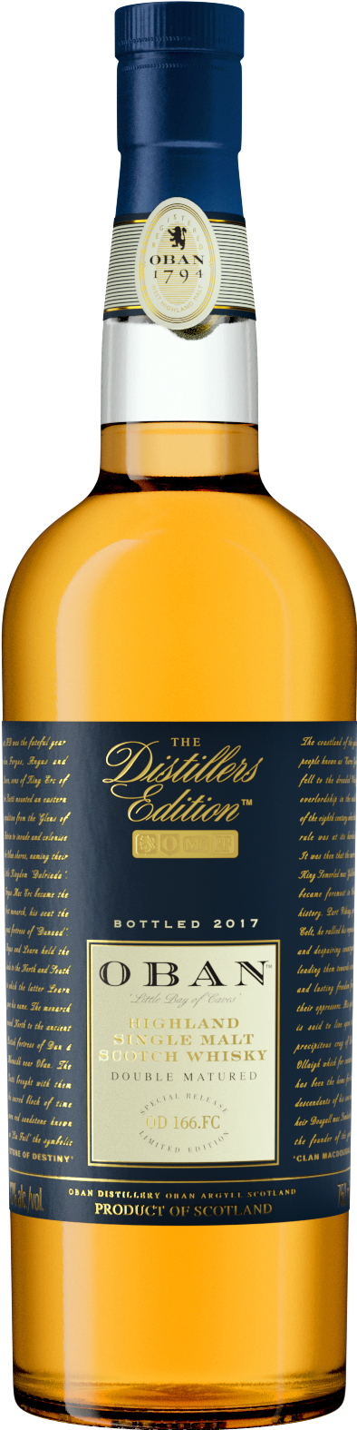 OBAN Distillers Edition Single Malt Scotch Whisky (750ml)