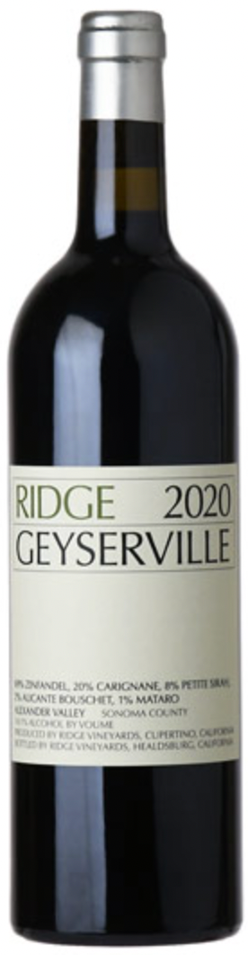 2020 Ridge Zinfandel Geyserville