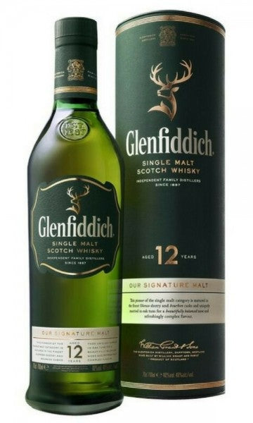 Glenfiddich Scotch Whisky 12 Year (750ml)