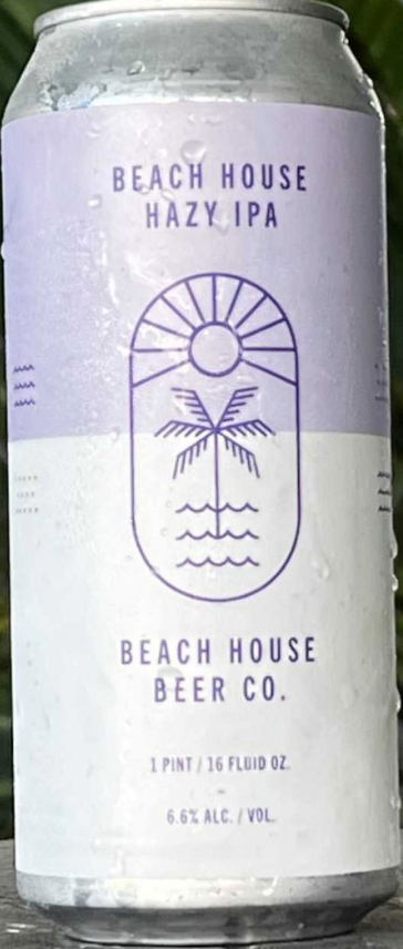 Beach House Beer Hazy IPA 4 Cans (16 oz)