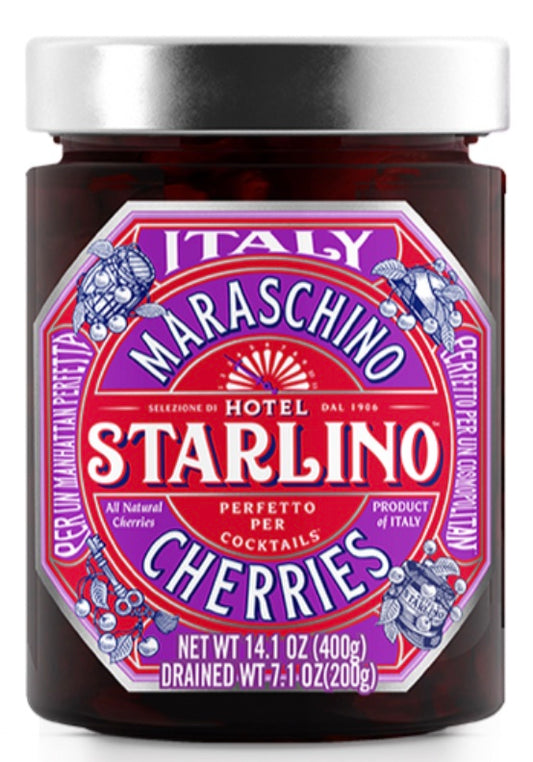 Hotel Starlino Maraschino Cherries (400g, 14.1oz)
