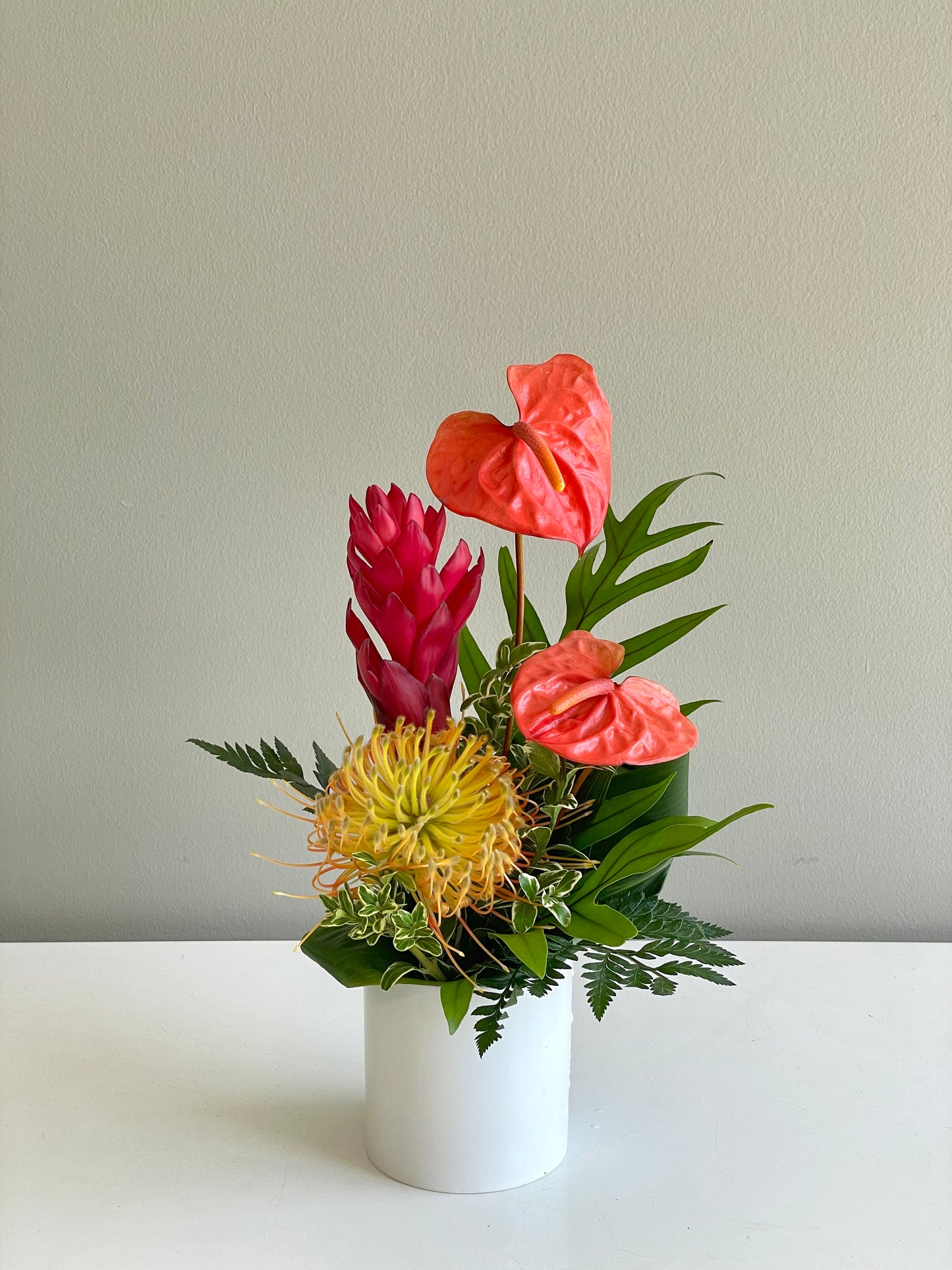 Upgrade 1-to-3 Bottle Purchase to a Small Seasonal Flower Arrangement