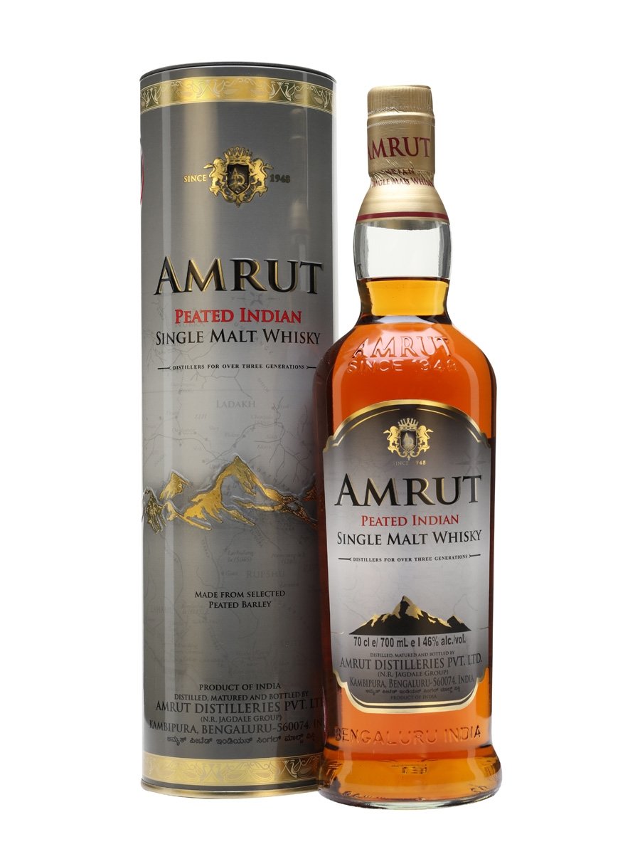 Amrut Peated Single Malt Whisky (750ml)