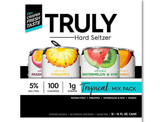 Truly Hard Seltzer Tropical Mix Pack 12 Cans (12 oz)