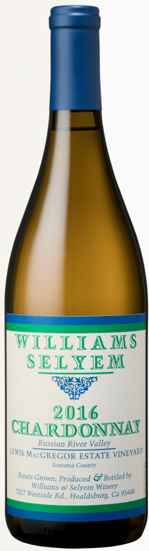 2016 Williams Selyem Chardonnay Lewis MacGregor Estate Vineyard