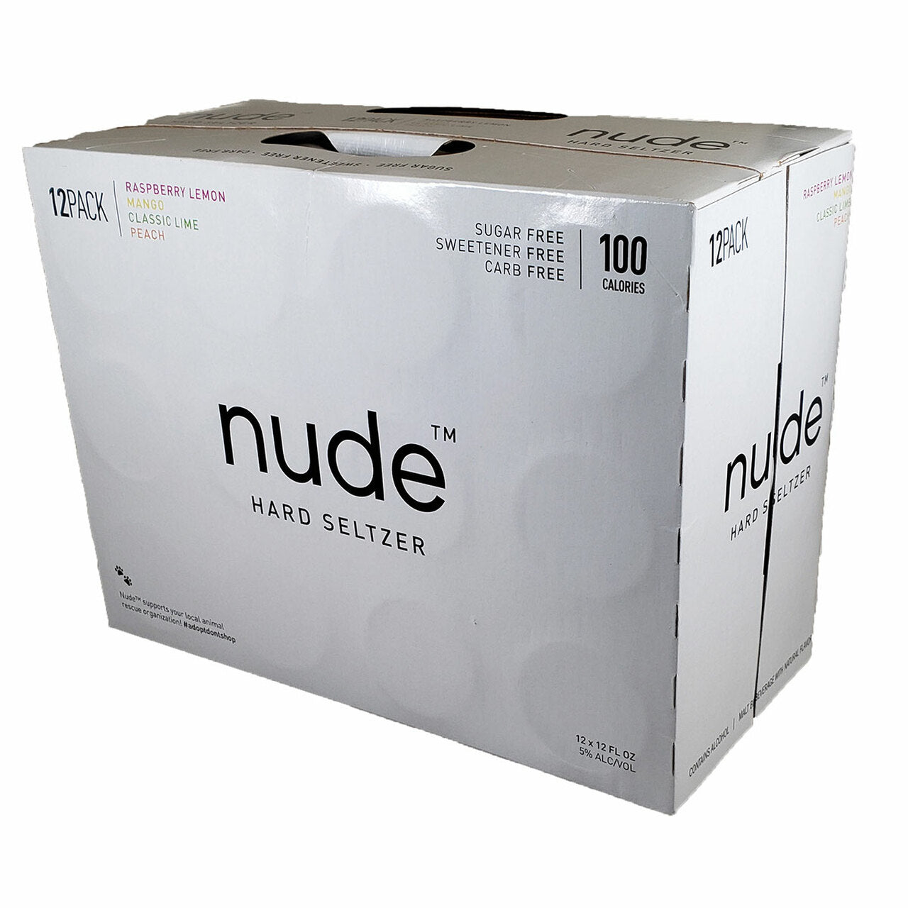 Nude Hard Seltzer Variety Pack 12 Cans (12 oz)